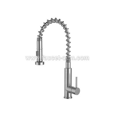 Spring grohe single handle kitchen faucet
